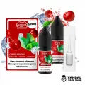 Набор для самозамеса Flavorlab Disposable Puff Strong - со вкусом вишни и ментола 10 мл 50 мг