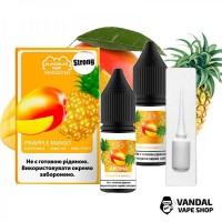 Набір для самозамісу Flavorlab Disposable Puff Strong - Pineapple Mango 10 мл 50 мг