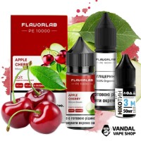 Наборы для самозамеса Flavorlab PE 10000 30 мл 50 мг- Apple Cherry