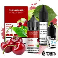 Наборы для самозамеса Flavorlab PE 10000 30 мл 50 мг- Apple Cherry