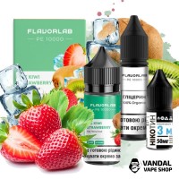 Наборы для самозамеса Flavorlab PE 10000 30 мл 50 мг - Ice Kiwi Strawberry