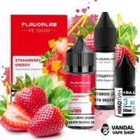 Наборы для самозамеса Flavorlab PE 10000 30 мл 50 мг - Strawberry Energy
