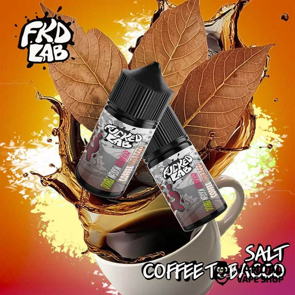 Набор для самозамеса Fucked Platinum 30 мл 25 мг со вкусом кофе с табаком Набор для самозамеса Fucked Platinum 30 мл 25 мг со вкусом кофе с табаком