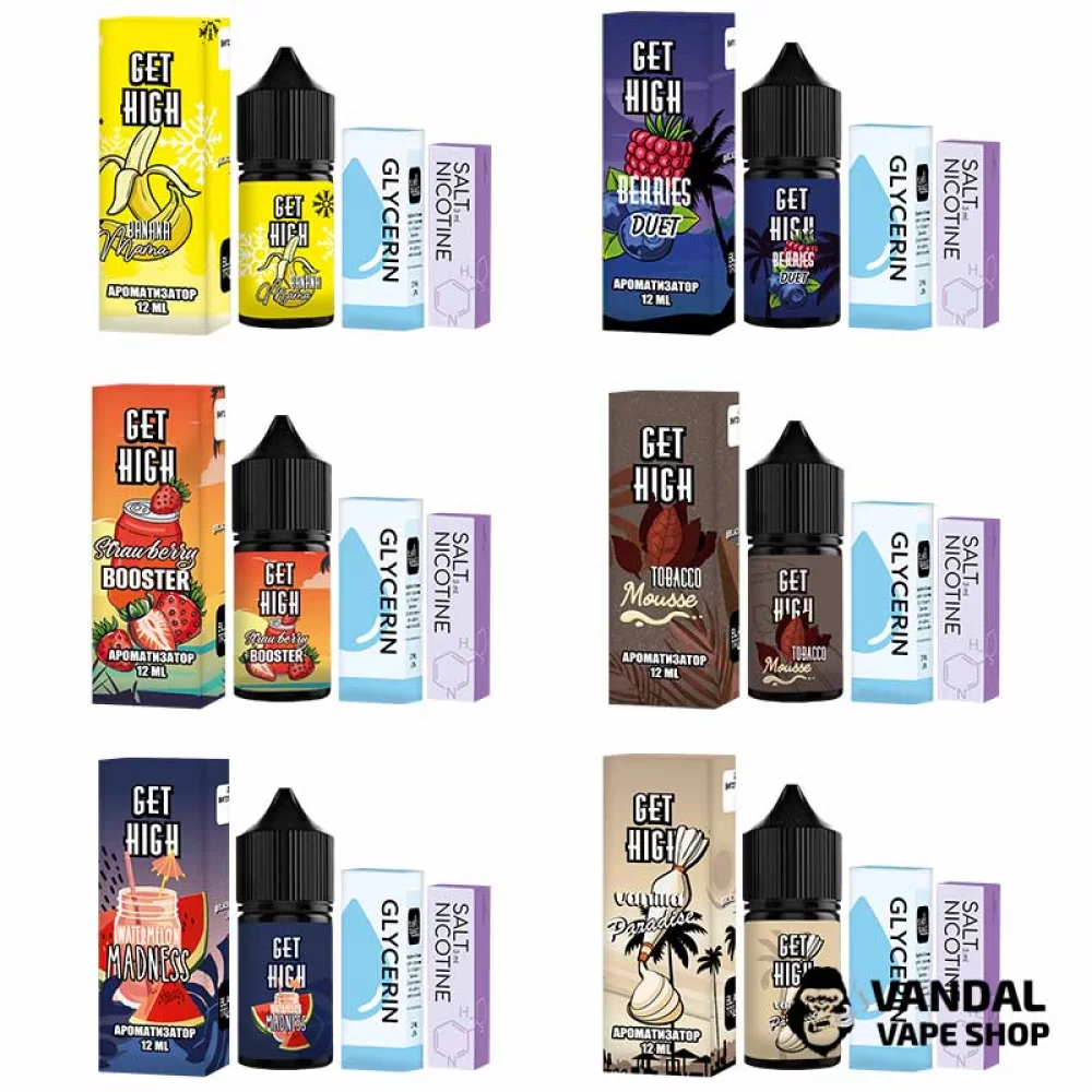 Набор для самозамеса Get High 30 мл Набор для самозамеса Get High 30 мл