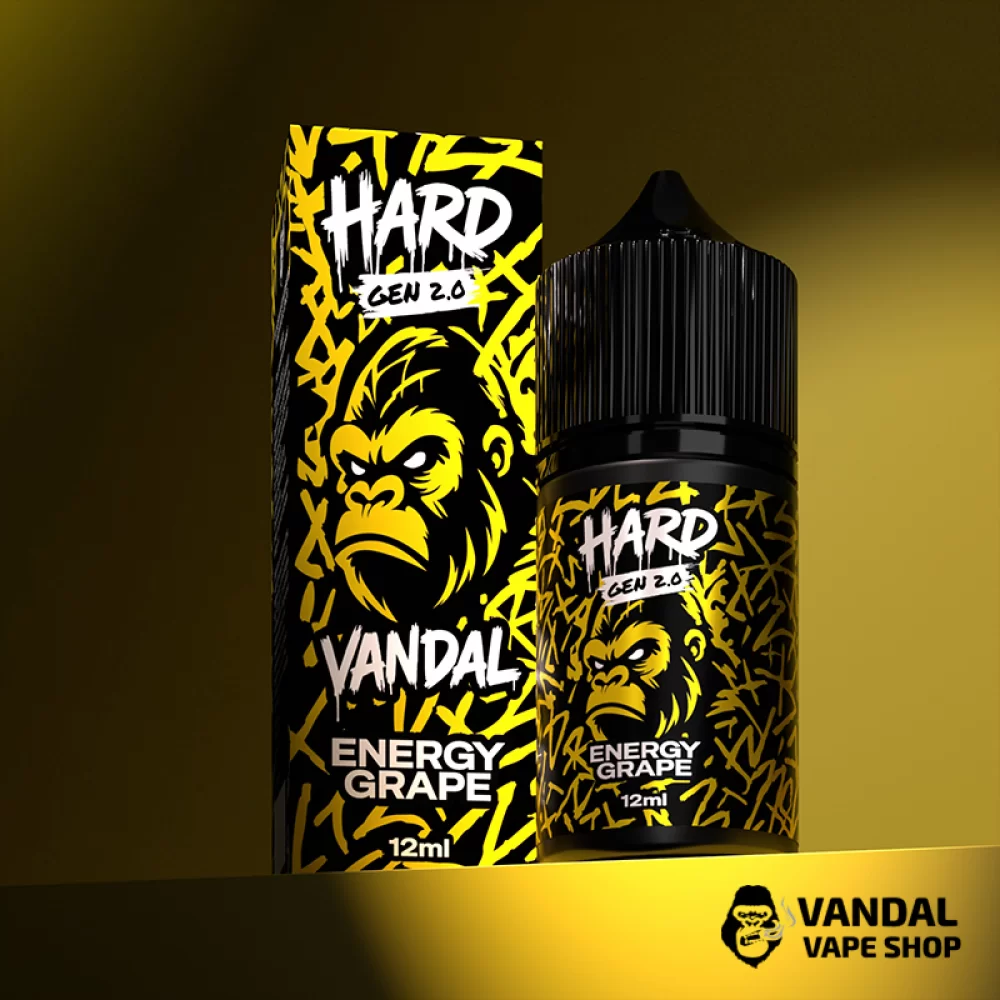 Набір HARD VANDAL 2.0 30 мл 50 мг зі смаком енергетика з виноградом