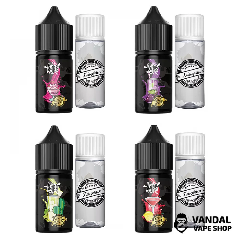 Набір для самозамісу Hype Black 30 мл