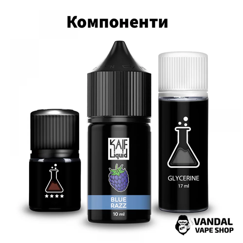 Набор для самозамеса Kaif Liquid 30 мл 65 мг со вкусом клубничного сока Набор для самозамеса Kaif Liquid 30 мл 65 мг со вкусом клубничного сока