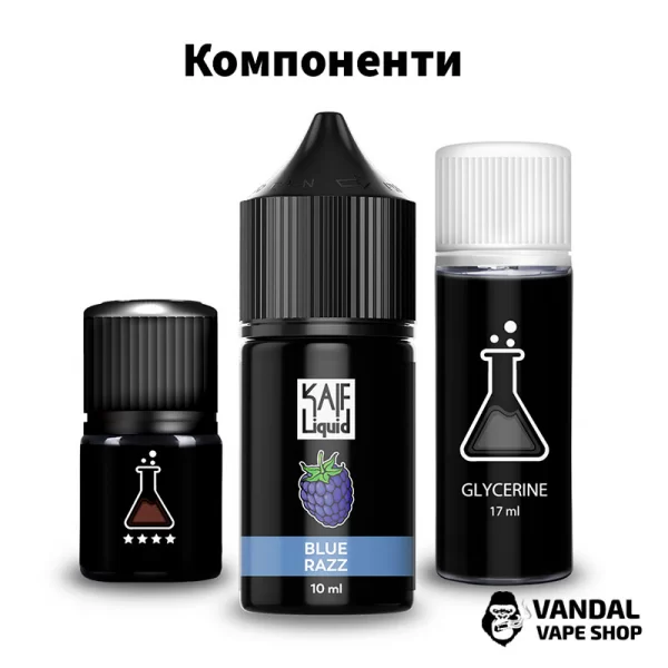 Набір для самозамісу Kaif Liquid 30 мл 50 мг зі смаком граната і полуниці