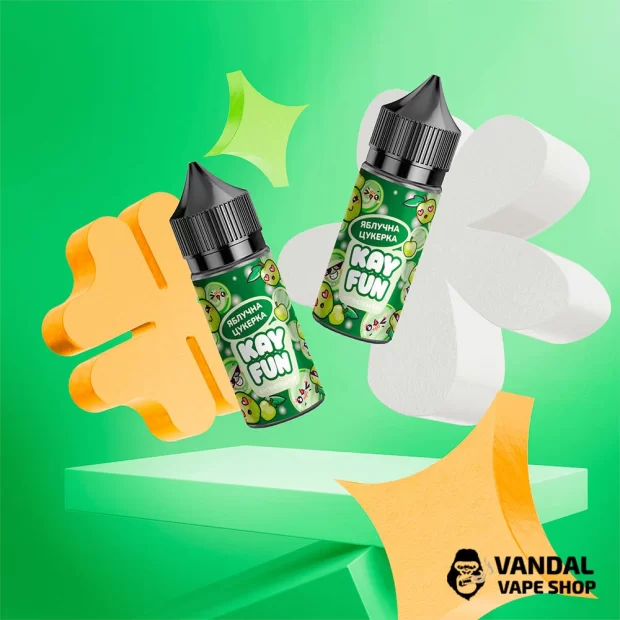 Набір для самозамісу Kayfun 30 мл 65 мг зі смаком цукерки з яблуком