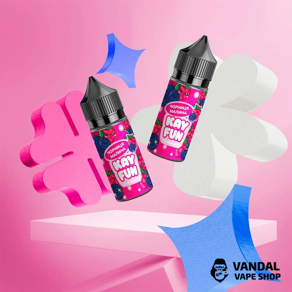 Набор для самозамеса Kayfun 30 мл 65 мг со вкусом черники и малины Набор для самозамеса Kayfun 30 мл 65 мг со вкусом черники и малины