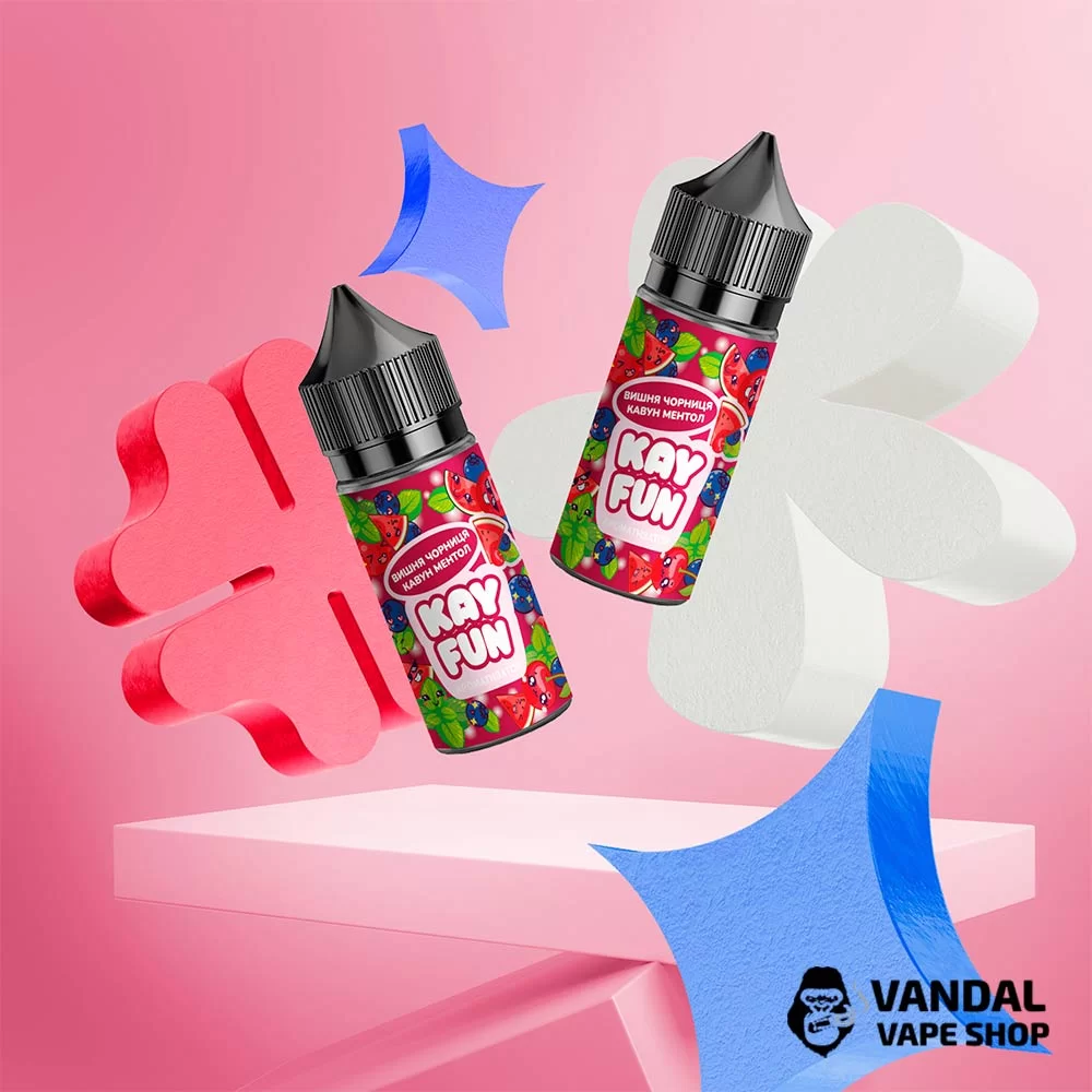 Набор для самозамеса Kayfun 30 мл 65 мг со вкусом вишни, черники, арбуза и ментола Набор для самозамеса Kayfun 30 мл 65 мг со вкусом вишни, черники, арбуза и ментола