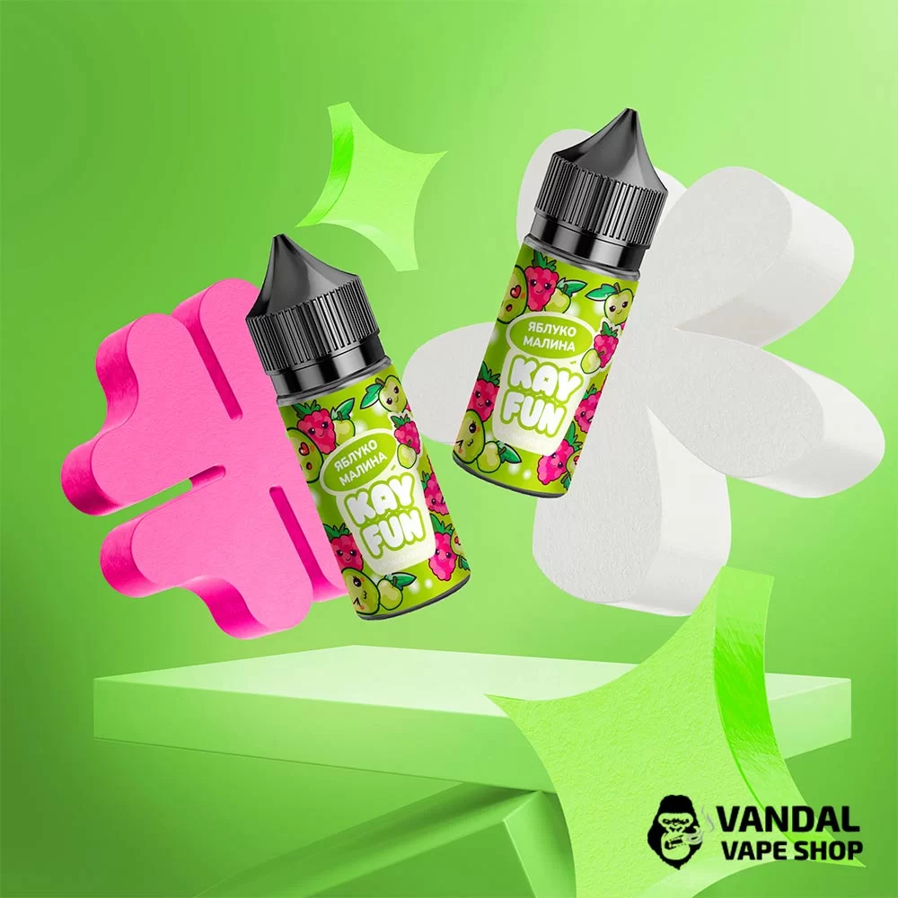 Набор для самозамеса Kayfun 30 мл 65 мг со вкусом малины и яблока Набор для самозамеса Kayfun 30 мл 65 мг со вкусом малины и яблока