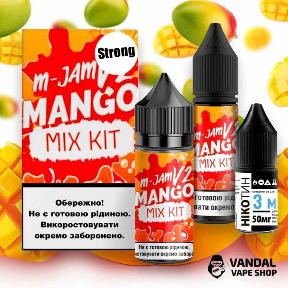 Набір для самозамісу M-JAM V2 Salt Strong 30 мл 50 мг зі смаком манго