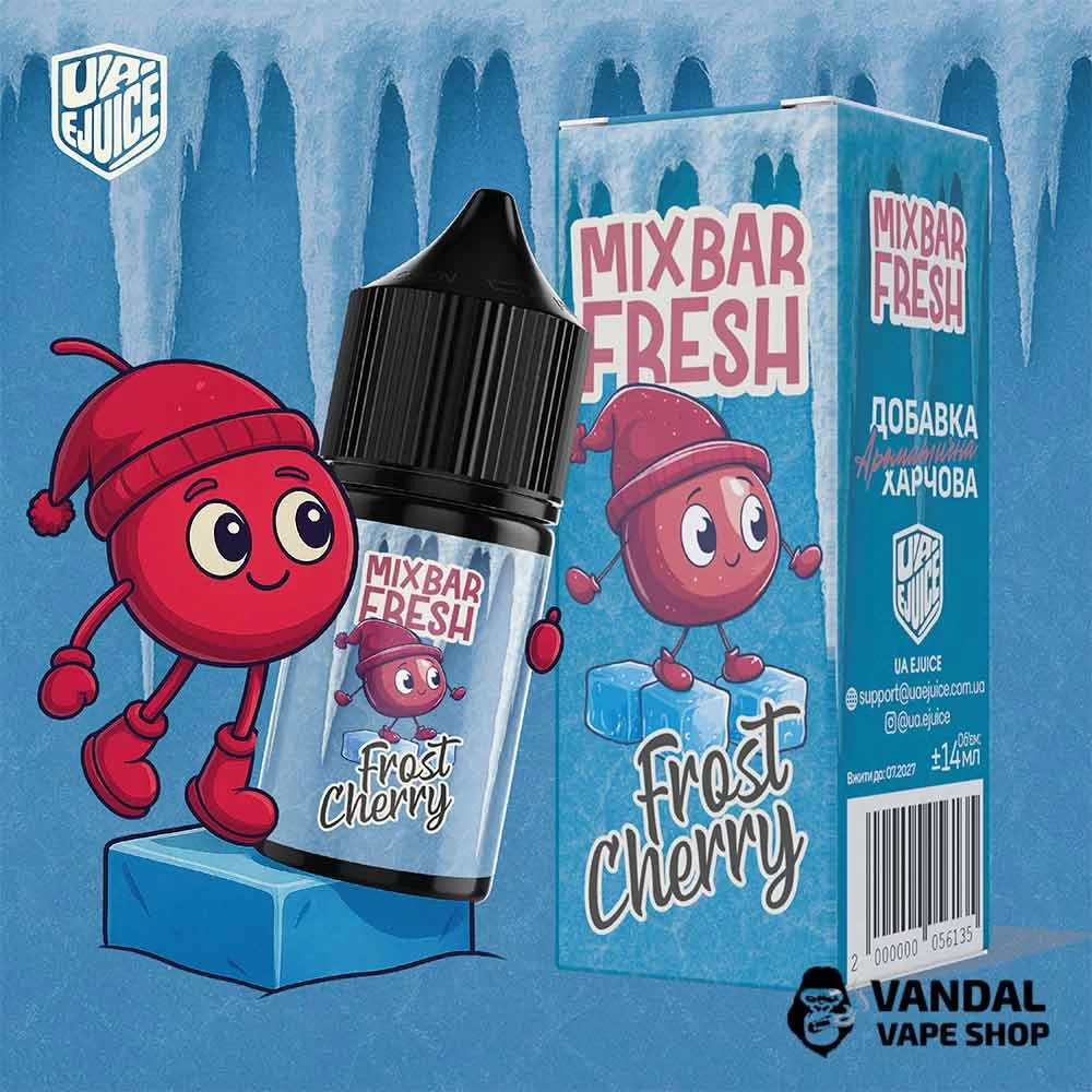 Набір для самозамісу Mix Bar Fresh 30 мл 50 мг зі смаком вишні з холодком