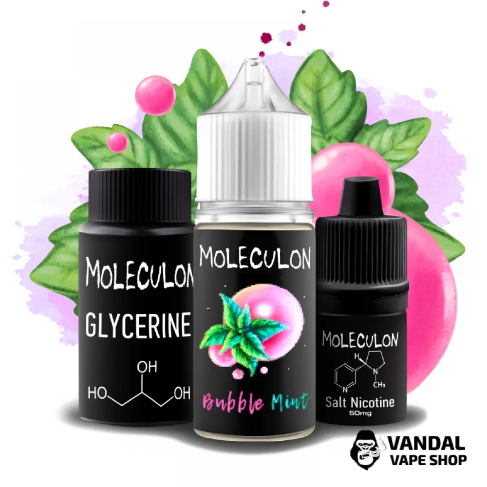 Набор для самозамеса Moleculon 30 мл 25 мг вкус жвачки с мятой