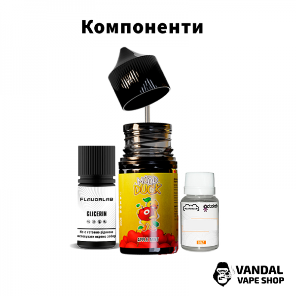 Набір для самозамісу Mood Duck 30 мл 50 мг зі смаком вишні і коли