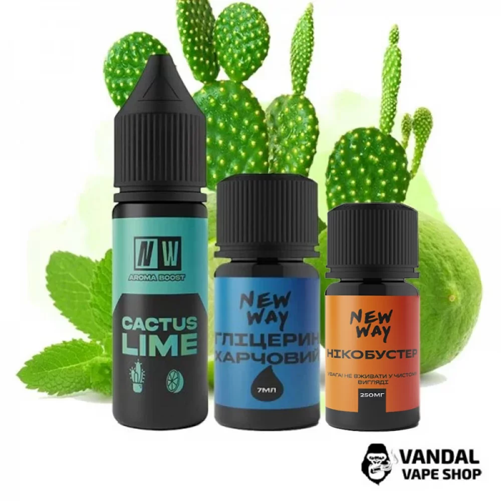 Набір для самозамісу New Way 15 мл 50 мг зі смаком кактуса і лайма