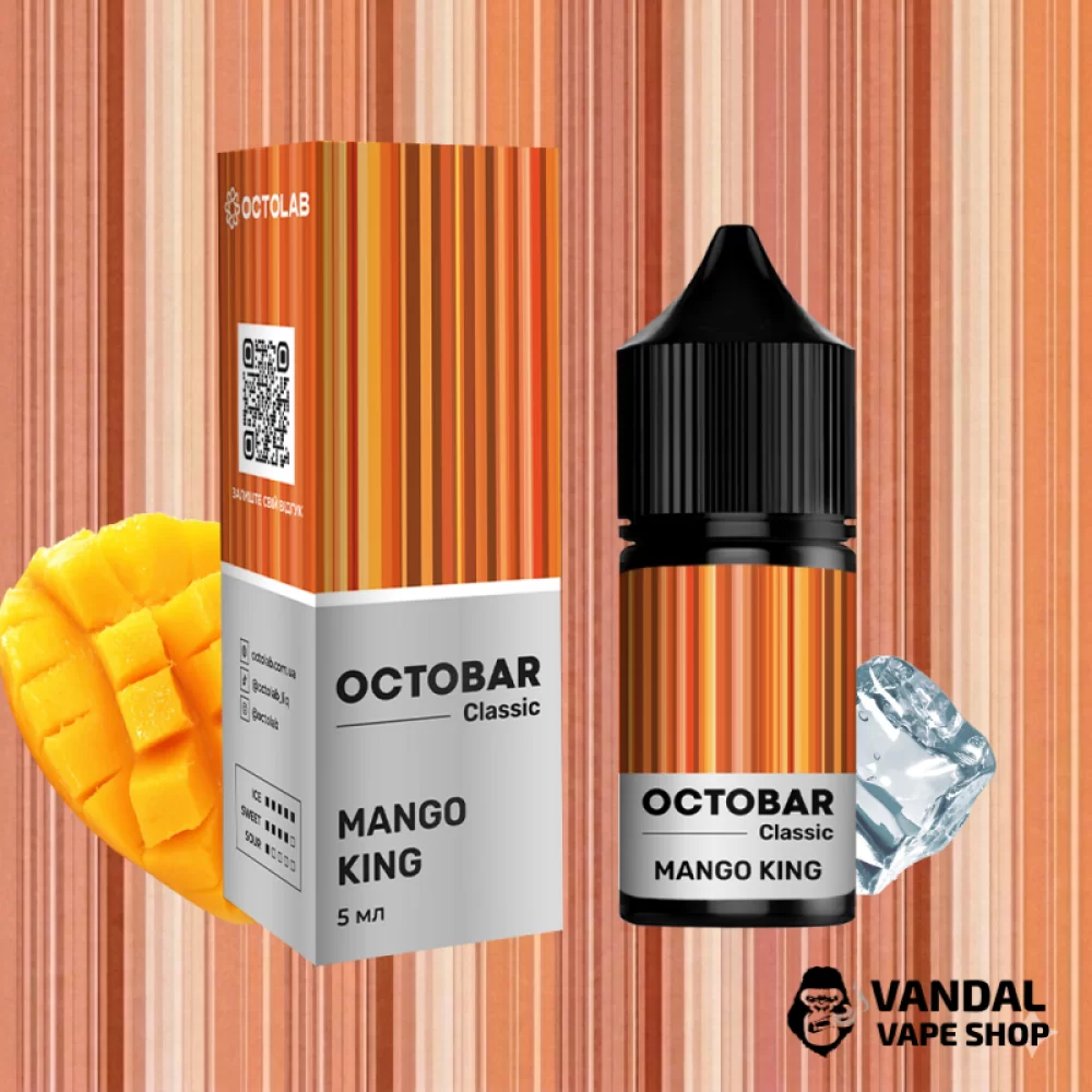 Набор для самозамеса OctoBar Salt 10 мл 50 мг со вкусом манго с холодком