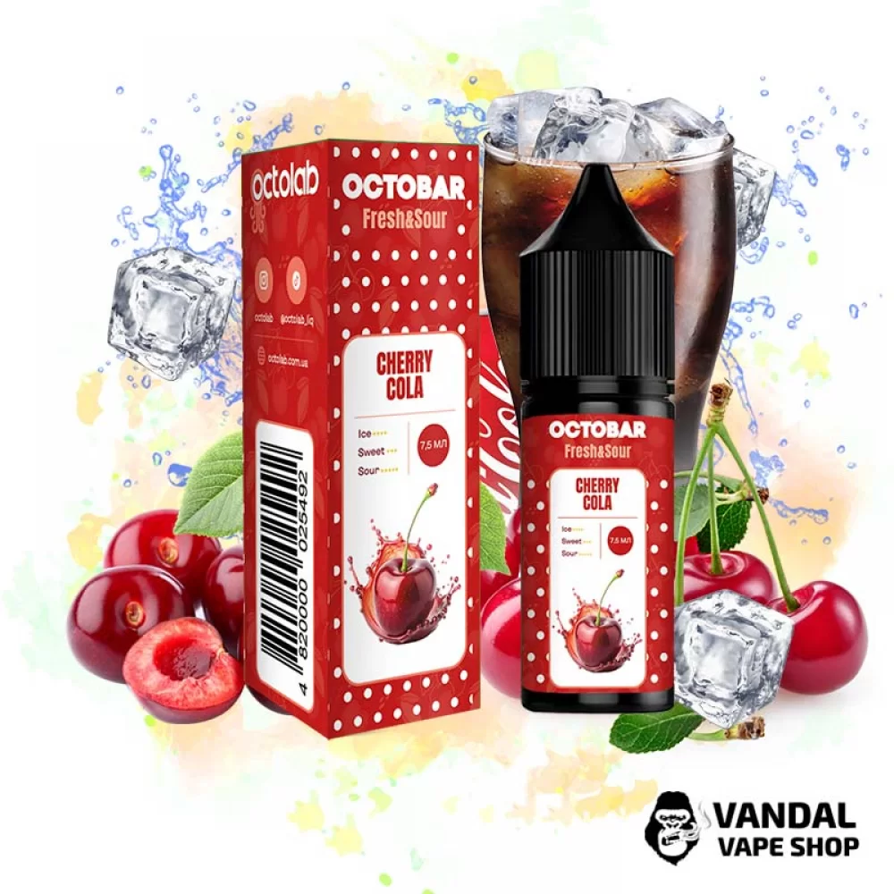 Набор для самозамеса Octobar Fresh & Sour - со вкусом вишневой колы с кислинкой