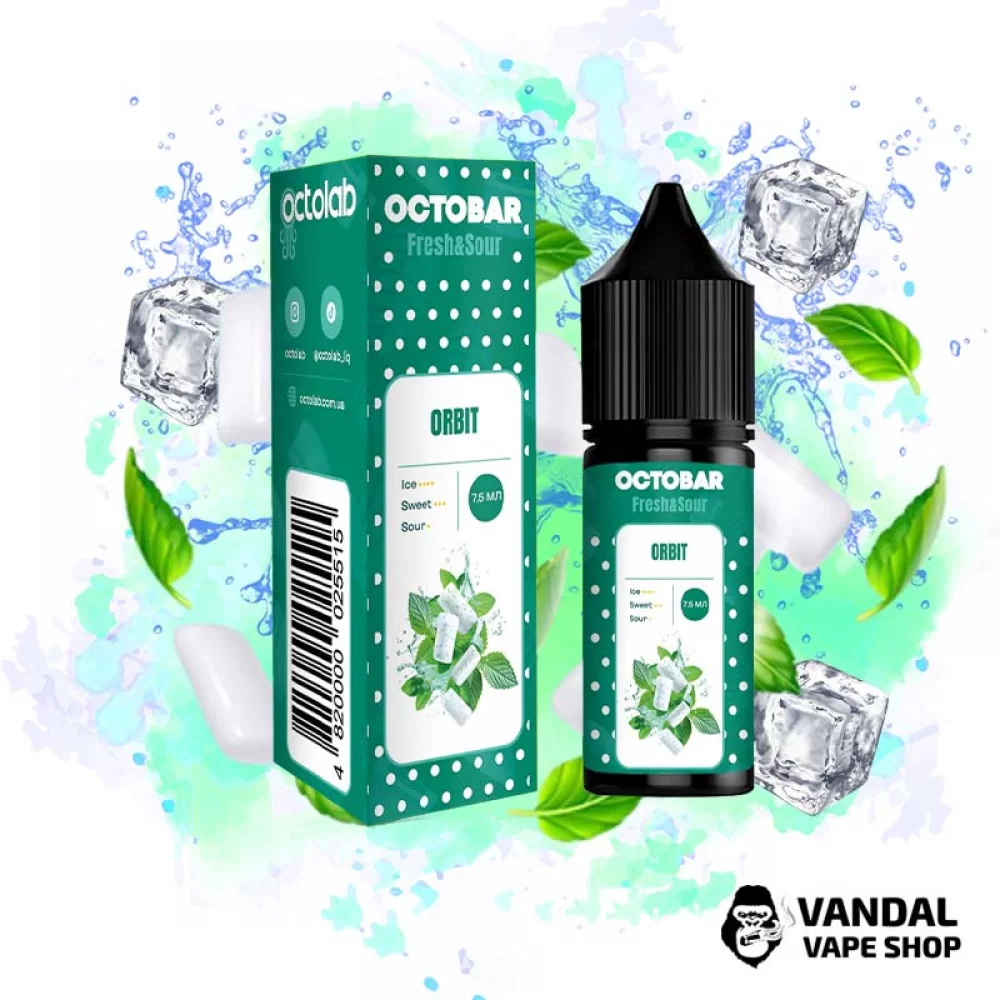 Набор для самозамеса Octobar Fresh & Sour - со вкусом мятной жвачки с приятной свежестью