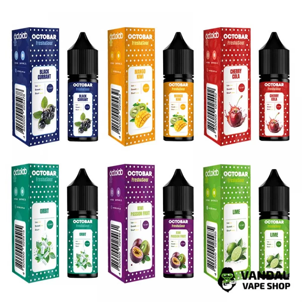 Набір для самозамісу Octobar Fresh & Sour 15 мл Набір для самозамісу Octobar Fresh & Sour 15 мл
