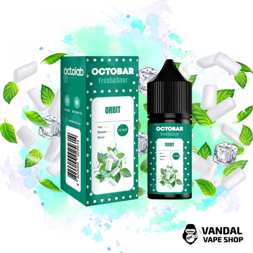 Набор для самозамеса Octobar Fresh & Sour - со вкусом мятной жвачки с приятной свежестью