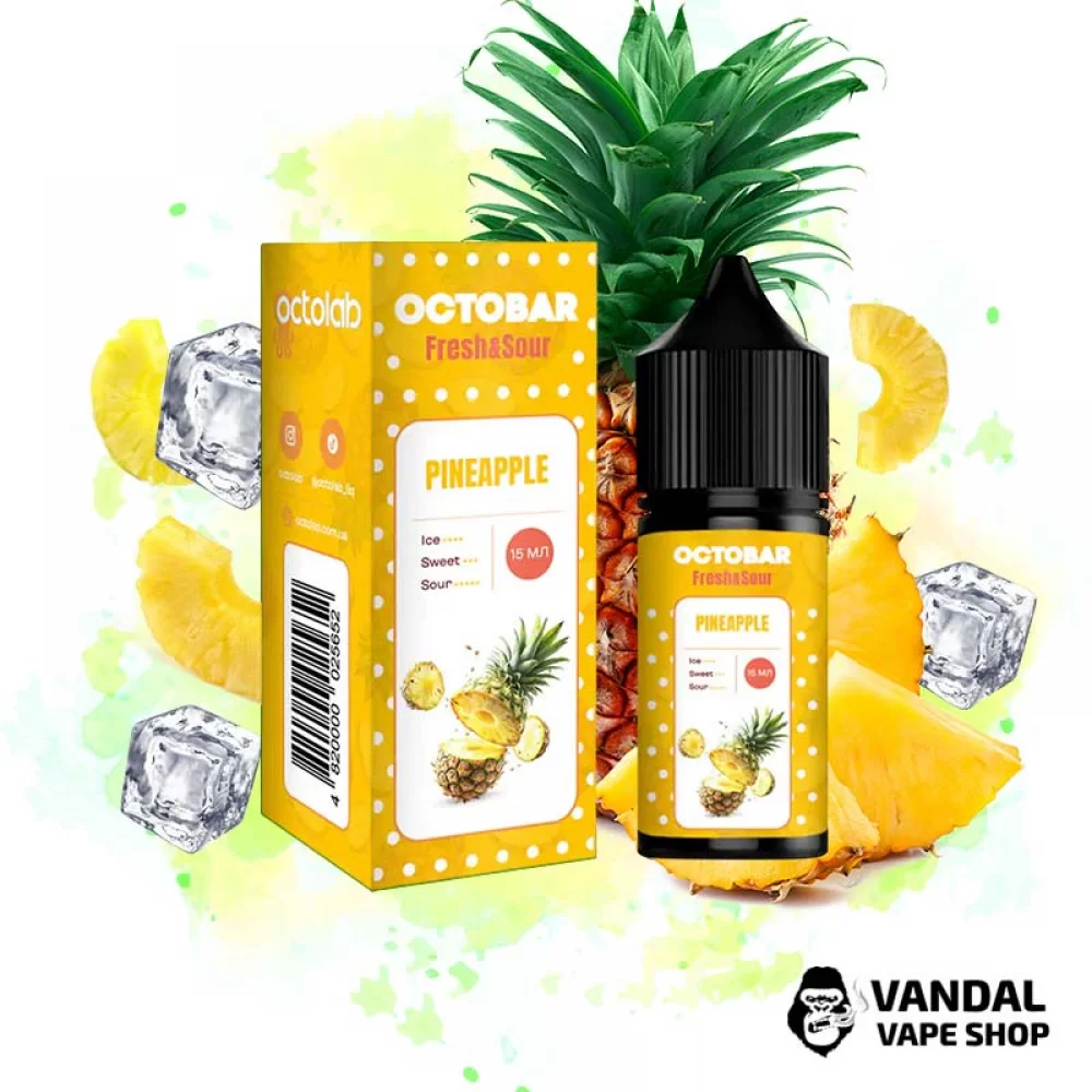 Набор для самозамеса Octobar Fresh & Sour - со вкусом ананаса с кислинкой и приятной свежестью
