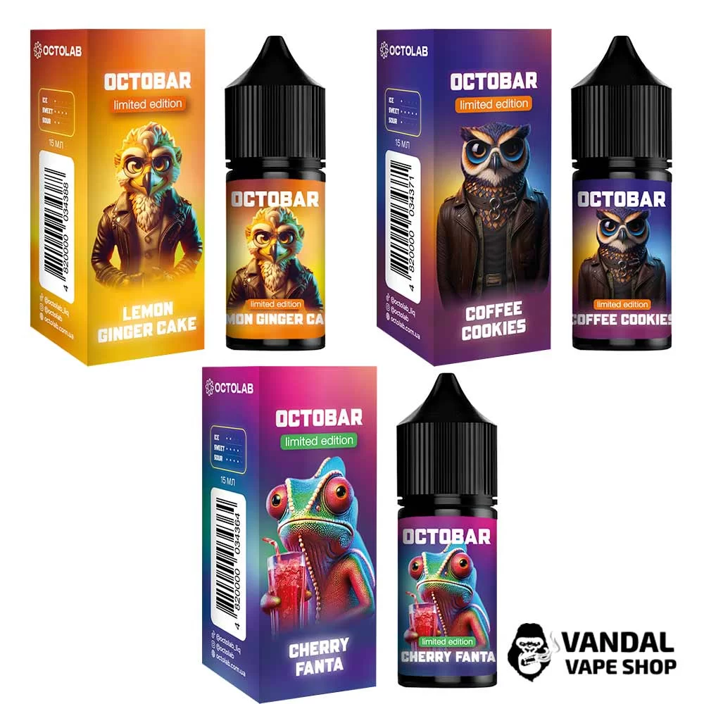 Набір для самозамісу OctoBar NFT Limited Edition 30 мл Набір для самозамісу OctoBar NFT Limited Edition 30 мл