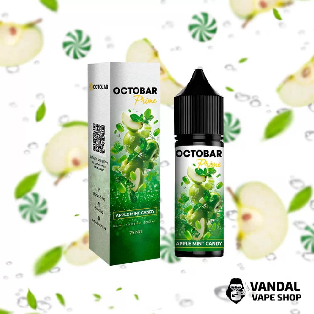 Набор для самозамеса Octobar Prime - со вкусомя блочно-мятной конфеты