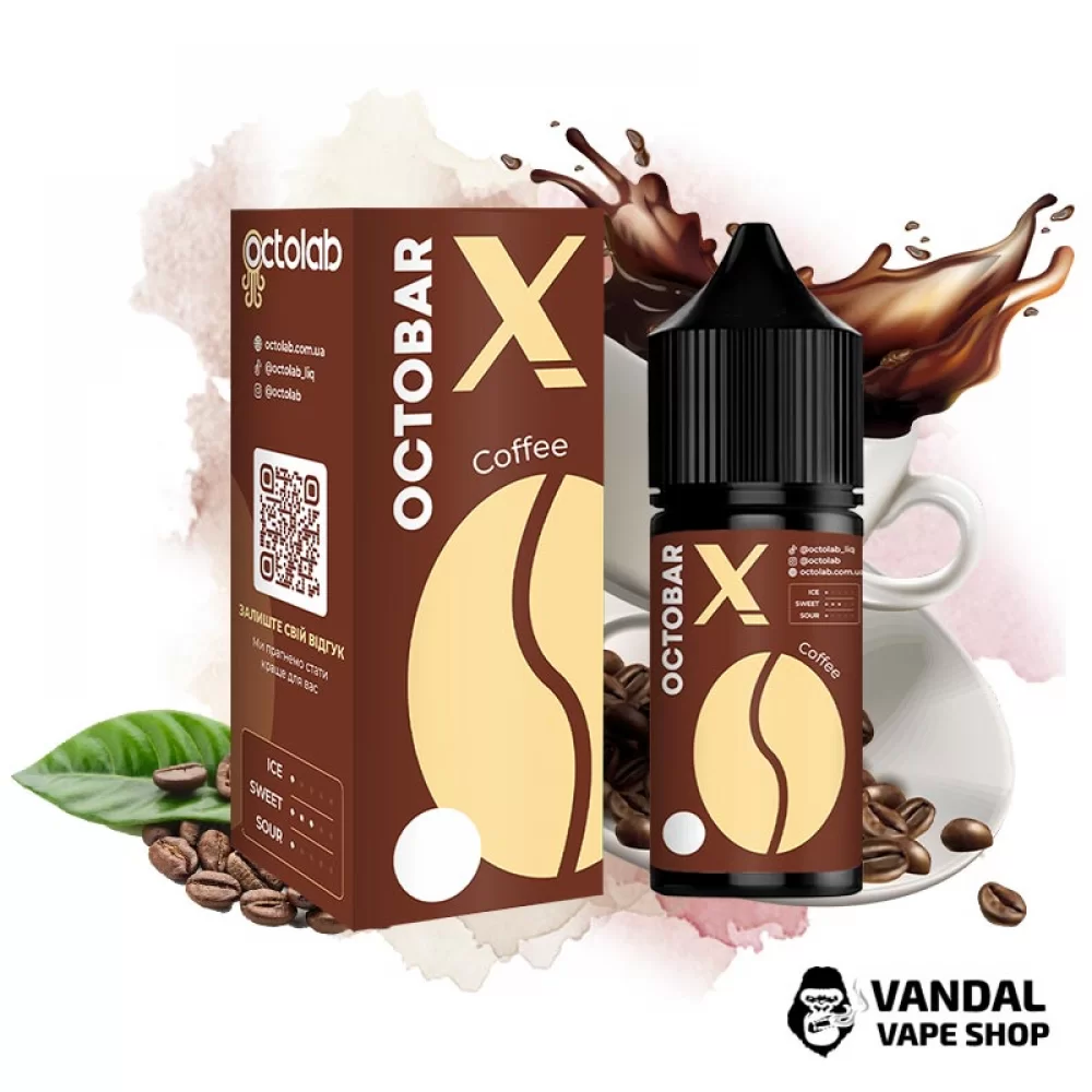 Набір для самозамісу Octobar X - зі смаком кави Набір для самозамісу Octobar X - зі смаком кави