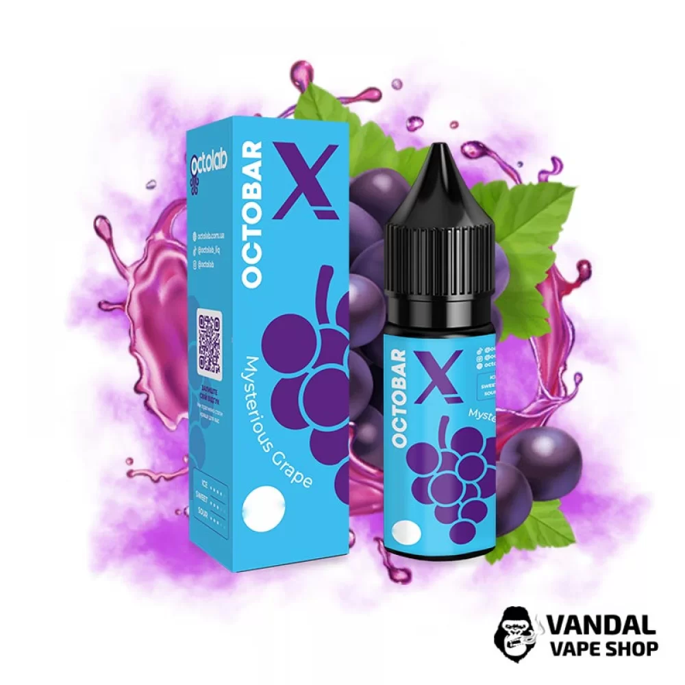 Набор для самозамеса Octobar X 15 мл 50 мг - со вкусом винограда