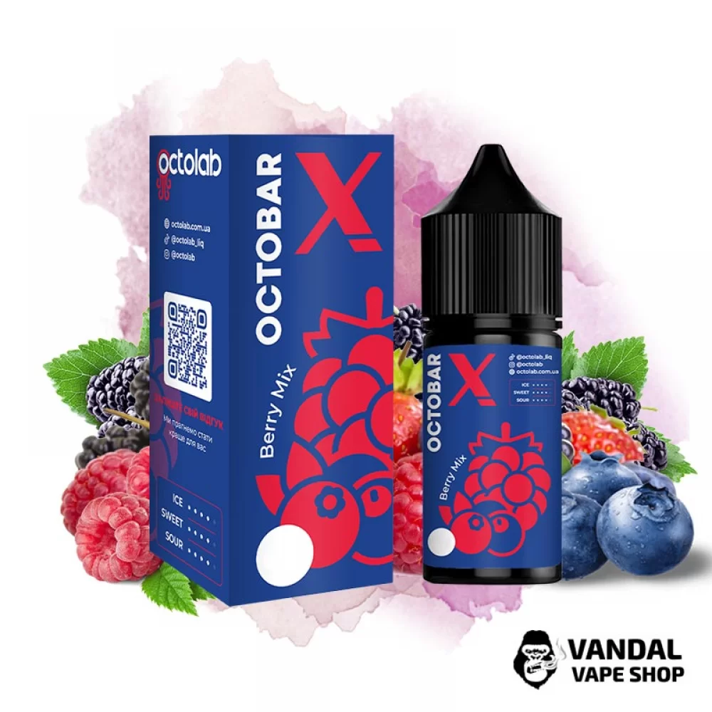 Набор для самозамеса Octobar X - со вкусом ягод