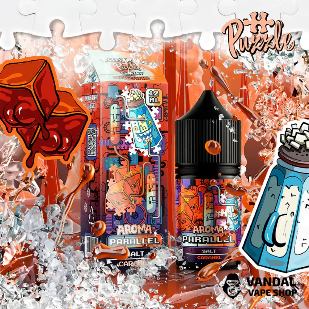 Набір для самозамісу In Bottle Parallel Puzzle 30 мл 30 мг зі смаком карамелі Набір для самозамісу In Bottle Parallel Puzzle 30 мл 30 мг зі смаком карамелі