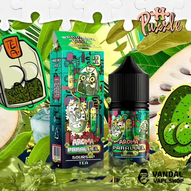 Набір для самозамісу In Bottle Parallel Puzzle 30 мл 30 мг зі смаком соусеп чаю