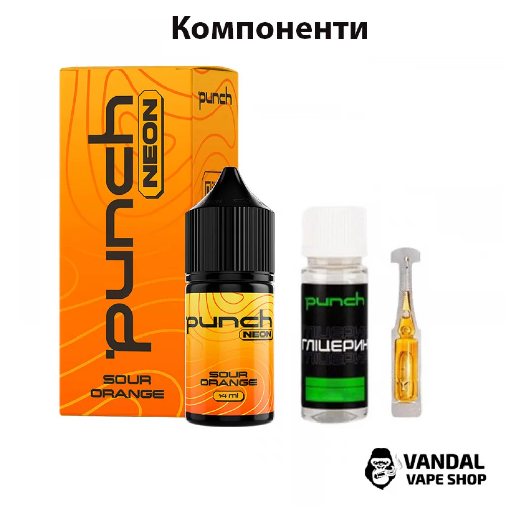 Набір для самозамісу Punch Neon - зі смаком кислого лимону