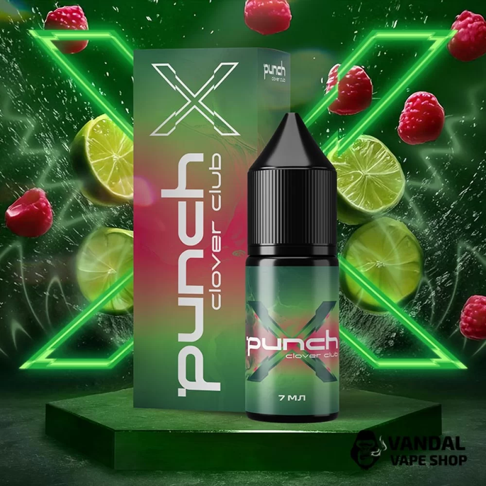 Набір для самозамісу Punch X 15 мл - зі смаком малини з кислинкою лайму та унікальним ароматом хвої