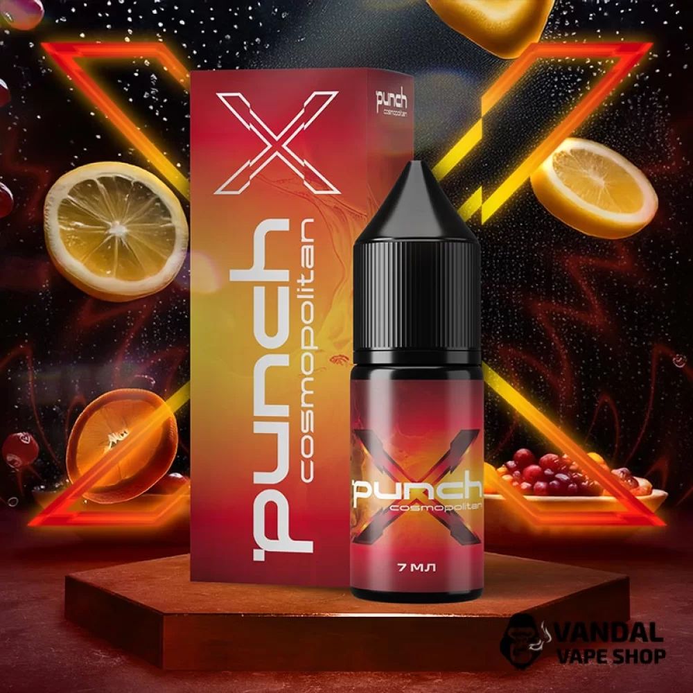 Набор для самозамеса Punch X 15 мл - со вкусом сочной клюквы, свежего лимона и яркого апельсина