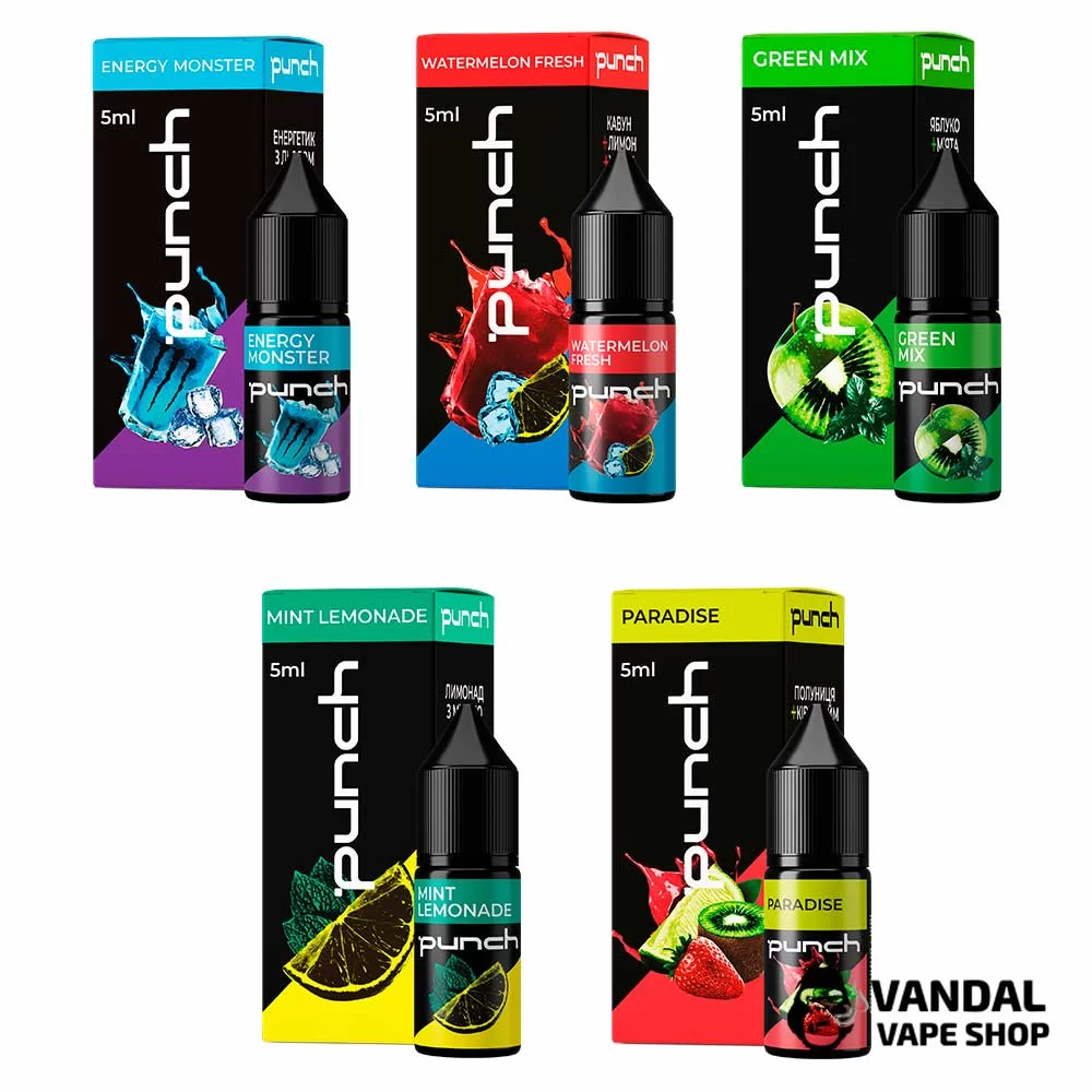 Набор для самозамеса Punch 10 мл на солевом никотине