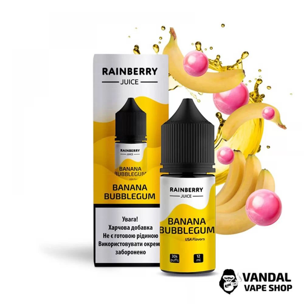 Набор для самозамеса Flavorlab Rainberry Juice Strong 30 мл со вкусом жвачки с бананом