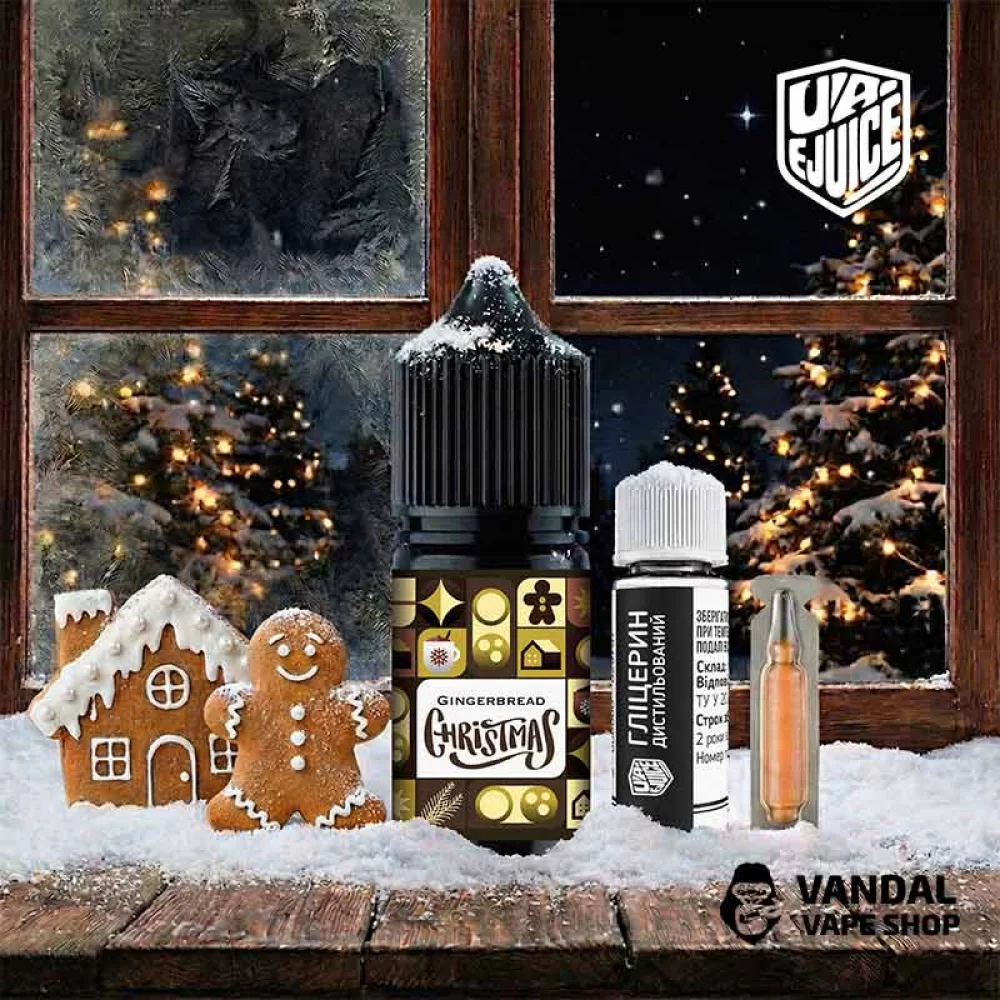 Набор для самозамеса UA-Ejuice Christmas 30 мл 65 мг со вкусом пряника