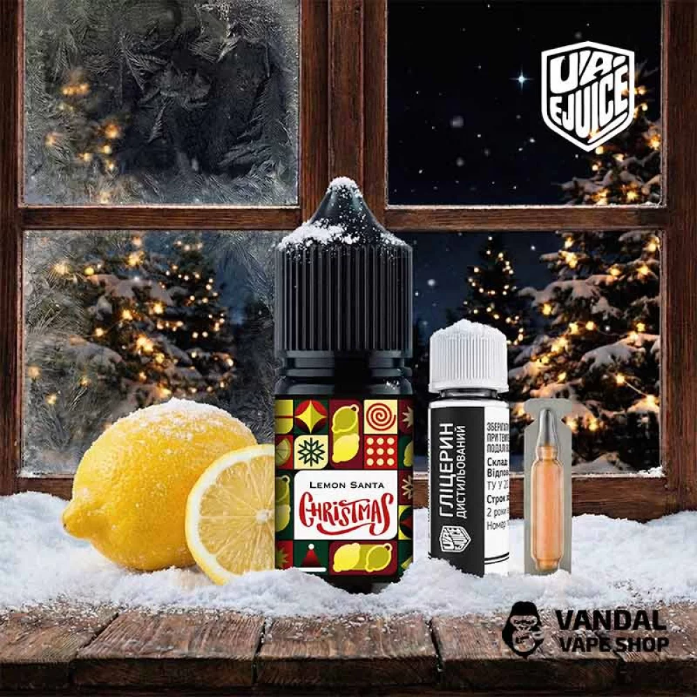 Набор для UA-Ejuice Christmas 30 мл 65 мг со вкусом лимонного десерта