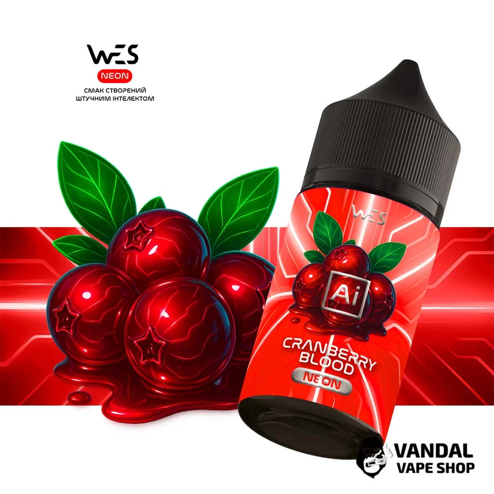 Набір для самозамісу WES Ai Neon 30 мл 65 мг - зі смаком журавлини