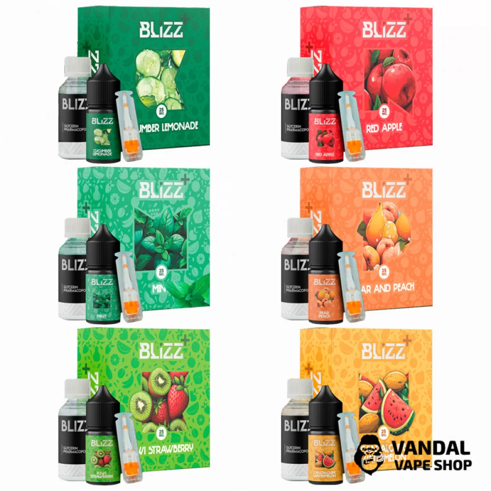 Набор для самозамеса Blizz Plus 30 мл Набор для самозамеса Blizz Plus 30 мл