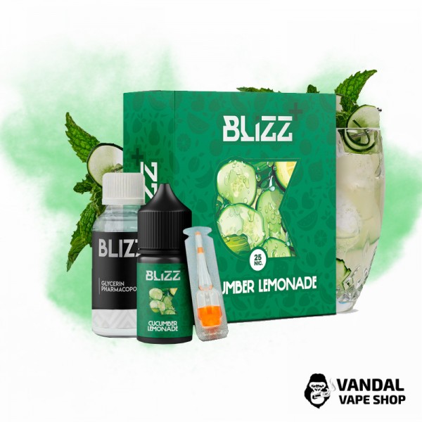 Набір для самозамісу Blizz Plus 30 мл 65 мг зі смаком лимонада з огірком