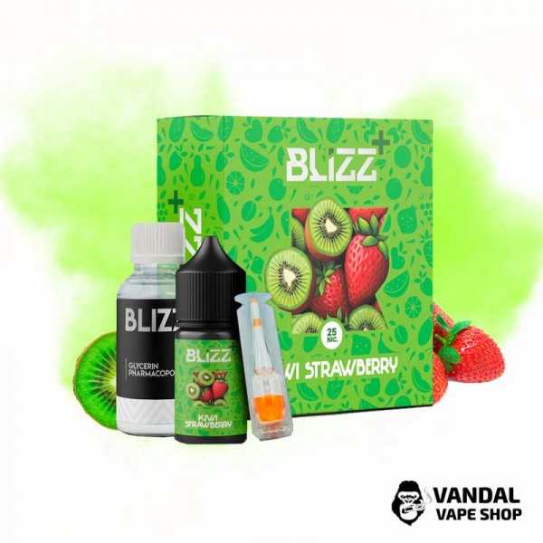 Набір для самозамісу Blizz Plus 30 мл 65 мг зі смаком ківі і полуниці