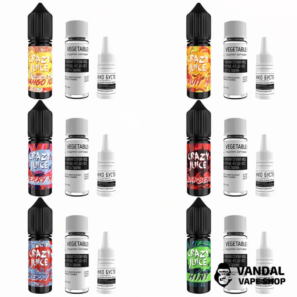 Набір для самозамісу Crazy Juice 15 мл