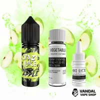 Наборы для самозамеса Crazy Juice 15 мл 65 мг - Apple