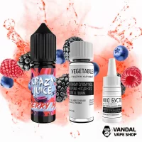 Наборы для самозамеса Crazy Juice 15 мл 65 мг - Berry Mix