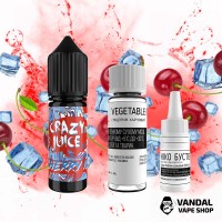 Набори для самозамісу Crazy Juice 15 мл 65 мг - Cherry Ice