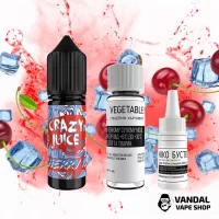 Наборы для самозамеса Crazy Juice 15 мл 65 мг - Cherry Ice